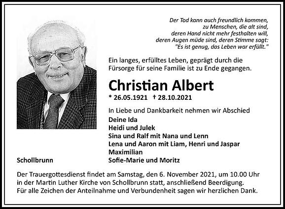 Christian Albert