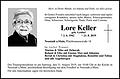Lore Keller