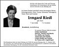 Irmgard Riedl
