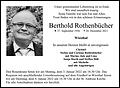 Berthold Rothenbücher