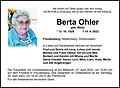 Berta Ohler