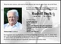 Rudolf Beck