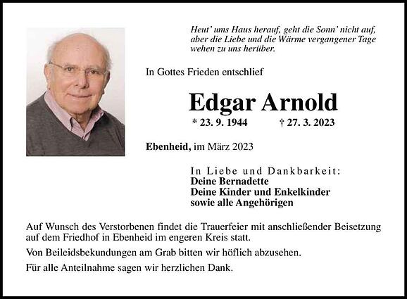 Edgar Arnold