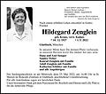 Hildegard Zenglein