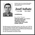 Josef Aufsatz