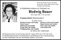 Hedwig Bauer