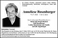 Anneliese Rosenberger