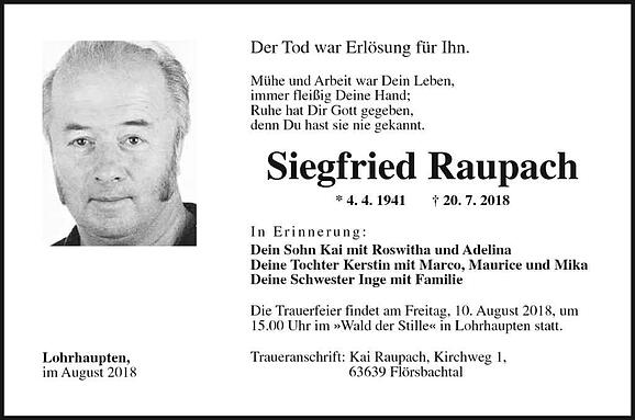 Siegfried Raupach