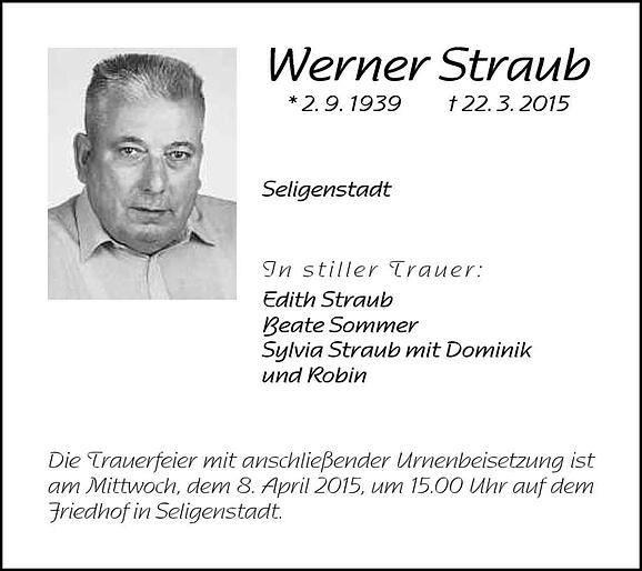 Werner Straub