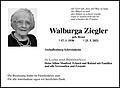 Walburga Ziegler