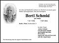 Bertl Schmid
