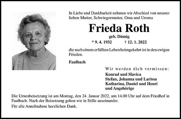 Frieda Roth