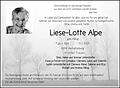 Liese-Lotte Alpe