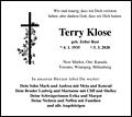 Terry Klose