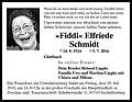 Elfriede Schmidt