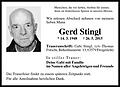 Gerd Stingl