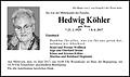 Hedwig Köhler