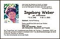 Ingeborg Weber