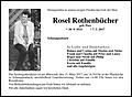 Rosel Rothenbücher