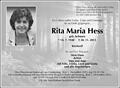 Rita Maria Hess