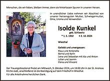 Isolde Kunkel