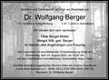 Wolfgang Berger, Dr.