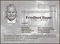 Friedbert Bauer