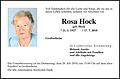 Rosa Hock