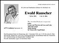 Ewald Rauscher