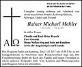 Rainer Michael Mehler