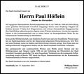 Paul Höflein