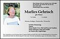 Marlies Gehrisch