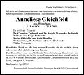 Anneliese Gleichfeld