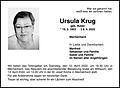 Ursula Krug