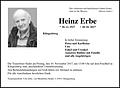 Heinz Erbe