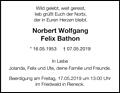 Norbert Wolfgang Felix Bathon