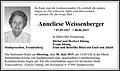 Anneliese Weissenberger