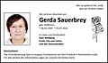 Gerda Sauerbrey