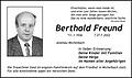 Berthold Freund
