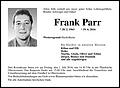 Frank Parr