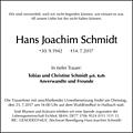 Hans Joachim Schmidt