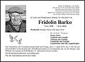 Fridolin Barko