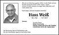 Hans Weiß