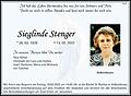 Sieglinde Stenger