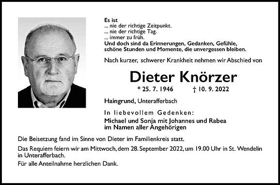 Dieter Knörzer