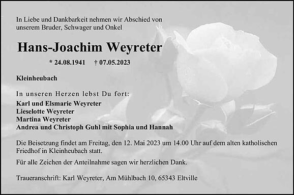 Hans-Joachim Weyreter