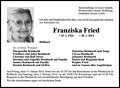 Franziska Fried