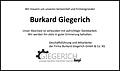 Burkhard Giegerich