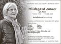 Hildegard Sauer