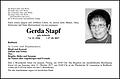 Gerda Stapf